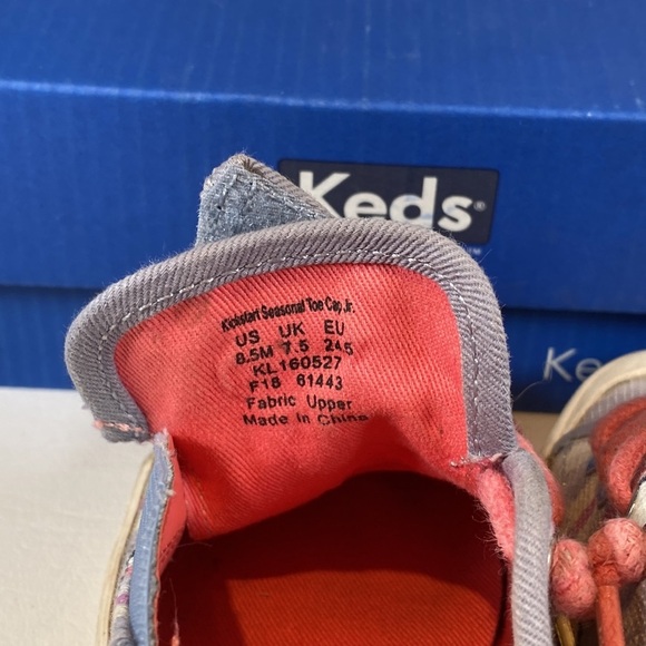 Toddler girl 8.5 keds shoes - Picture 4 of 6